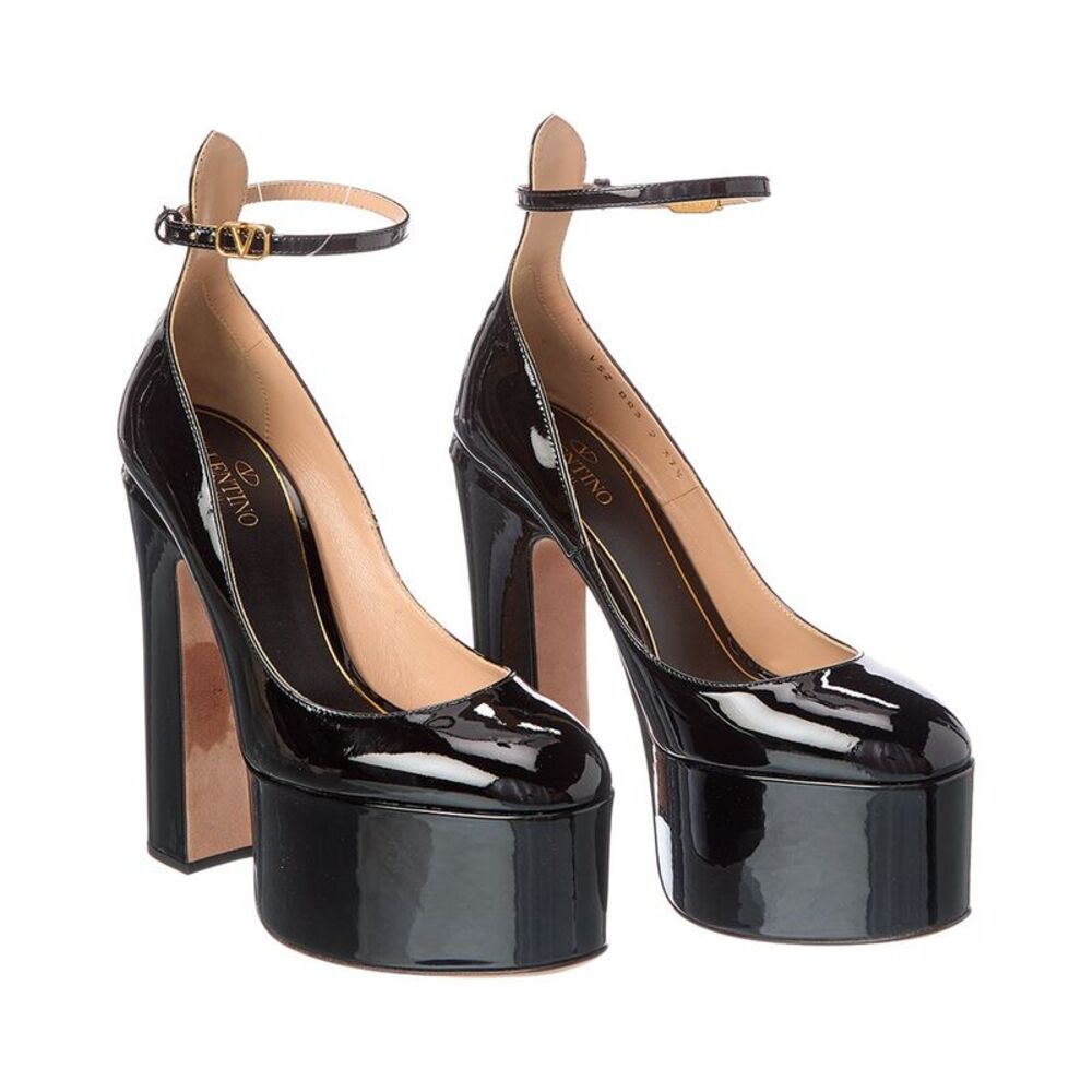 Valentino Go 155 Patent Platform Pump